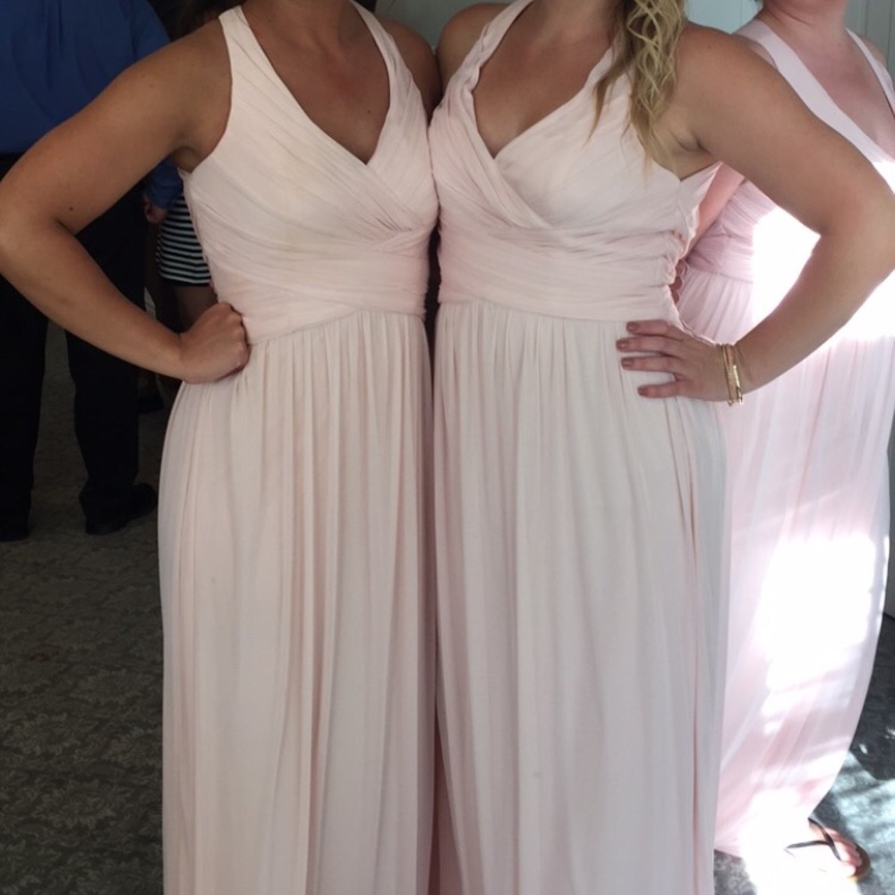 David’s bridal bridesmaid dress
